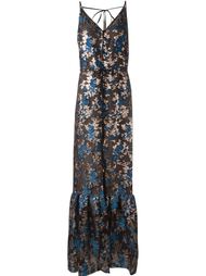 floral pattern maxi dress Lanvin