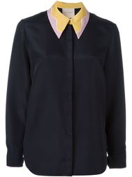 contrast point collar shirt Roksanda