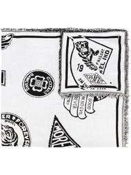 patch print scarf Diesel