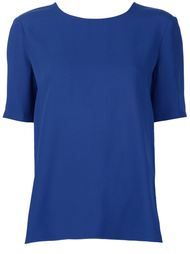 back inverted pleat top  Adam Lippes