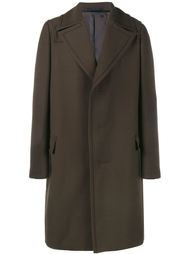 notched lapel overcoat Lanvin