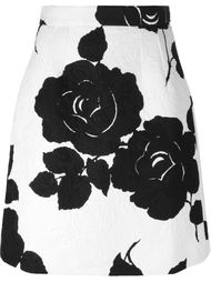 юбка с розами из парчи  Dolce &amp; Gabbana