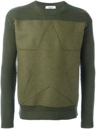 свитер с аппликацией звезды Valentino