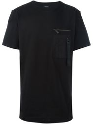 футболка с карманом на молнии  Marcelo Burlon County Of Milan