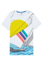 Футболка с принтом ADI SAILING TEE Adidas