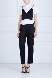 Однотонные брюки T by Alexander Wang