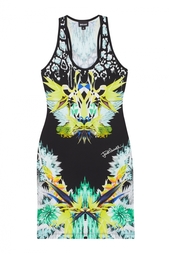 Платье с принтом Just Cavalli