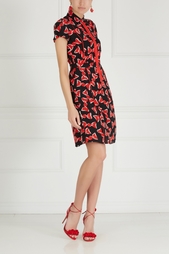 Шелковое платье Boutique Moschino