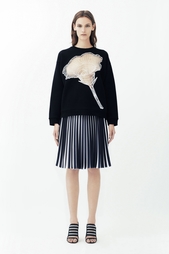 Юбка из искусственного шелка Christopher Kane