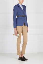 Хлопковый топ Jil Sander Navy