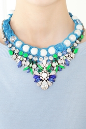 Колье с кристаллами Theresa Shourouk