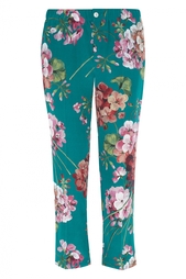 Брюки Blooms print pajama pant Gucci