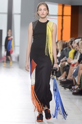 Платье с бахромой Christopher Kane