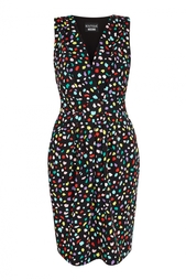 Платье с принтом Boutique Moschino