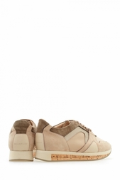 Кожаные кроссовки The Field Sneaker Burberry