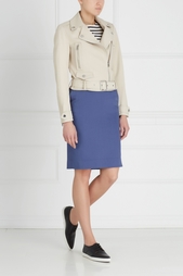 Шерстяная юбка Jil Sander Navy