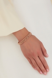 Браслет из латуни с кристаллами Swarovski Philippe Audibert