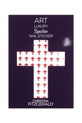 Арт-стикеры для ногтей Art Luxury Signature Nail Sticker «Red Cross», 96 шт. Christina Fitzgerald