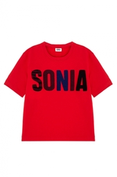 Хлопковая футболка Sonia by Sonia Rykiel