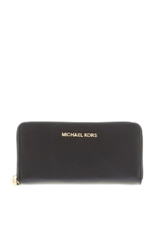 Кожаный кошелек Jet Set Michael Michael Kors