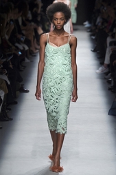 Кружевное платье Rochas