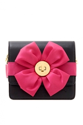 Кожаный клатч Boutique Moschino