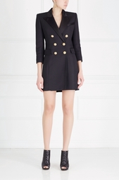 Однотонное платье Balmain