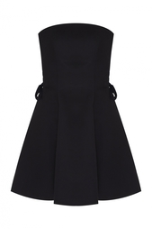Хлопковое платье-бюстье Red Valentino