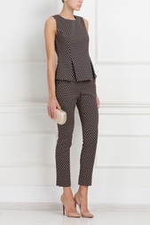 Топ из хлопка DvF Mallorie Diane von Furstenberg