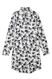 Хлопковое платье Jil Sander Navy