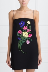 Платье с принтом Christopher Kane