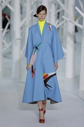 Шерстяной кейп Delpozo