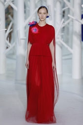 Платье в пол Delpozo