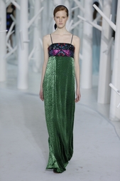 Платье в пол Delpozo