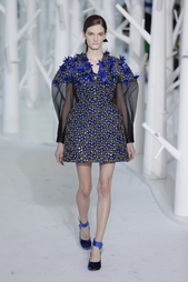 Хлопковое платье с вышивкой Delpozo