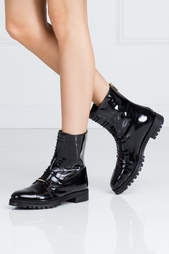 Ботинки из лакированной кожи Haze Jimmy Choo