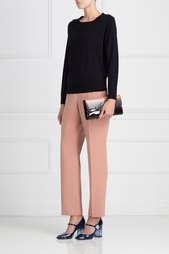 Шерстяные брюки Delpozo