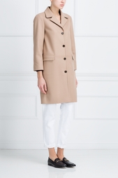 Шерстяное пальто Jil Sander Navy