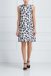 Хлопковое платье Jil Sander Navy