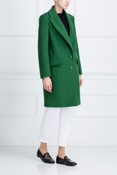 Шерстяное пальто Cedric Charlier