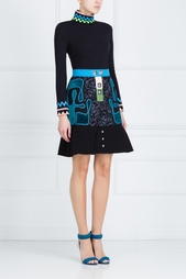 Шерстяная юбка Peter Pilotto