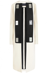Пальто из вискозы и хлопка Proenza Schouler