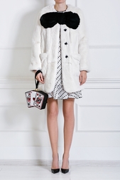 Пальто из меха кролика Marc Jacobs