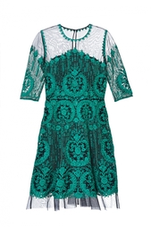 Шелковое платье Naeem Khan