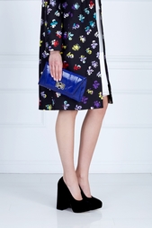 Кожаный клатч Diane von Furstenberg