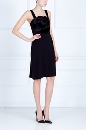 Однотонное платье Diane von Furstenberg