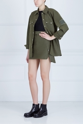 Однотонная юбка Alexander Wang