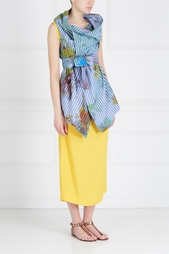 Хлопковый топ Square Blouse Vivienne Westwood Anglomania