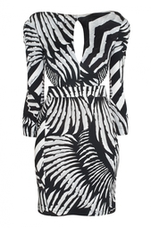 Платье с принтом Just Cavalli