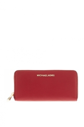 Кожаный кошелек Jet Set Michael Michael Kors